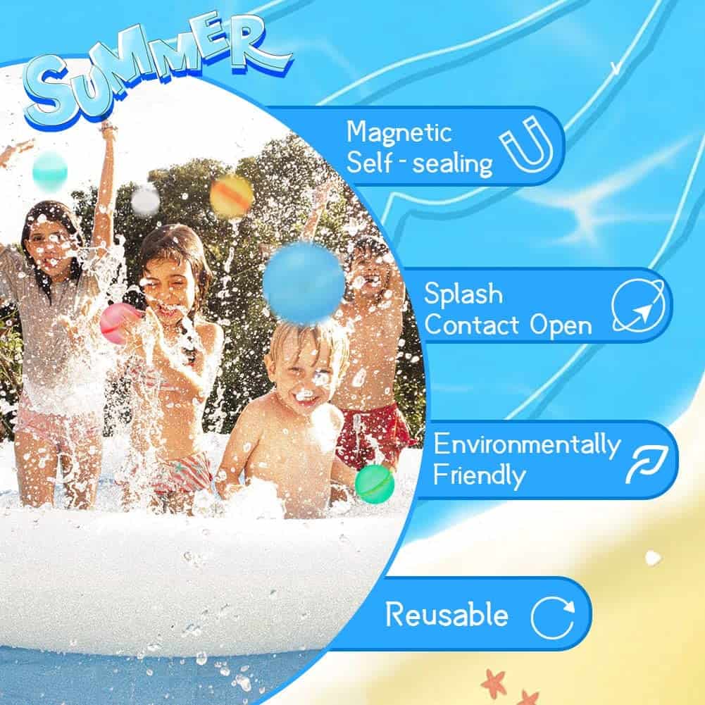 Soppycid Reusable Water Balloons Features