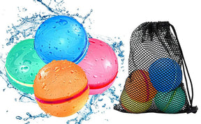 Soppycid Reusable Water Balloons (Classic Transparent) 16/12/8/4 pcs